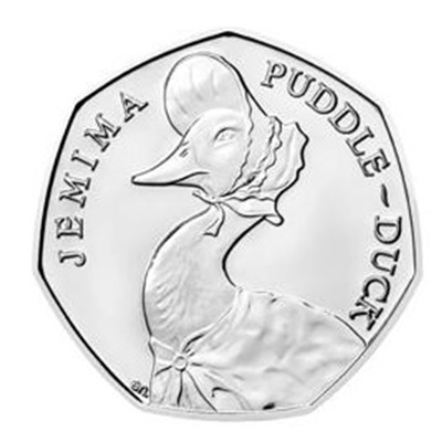 2016 50p - Jemima Puddle-Duck - Click Image to Close
